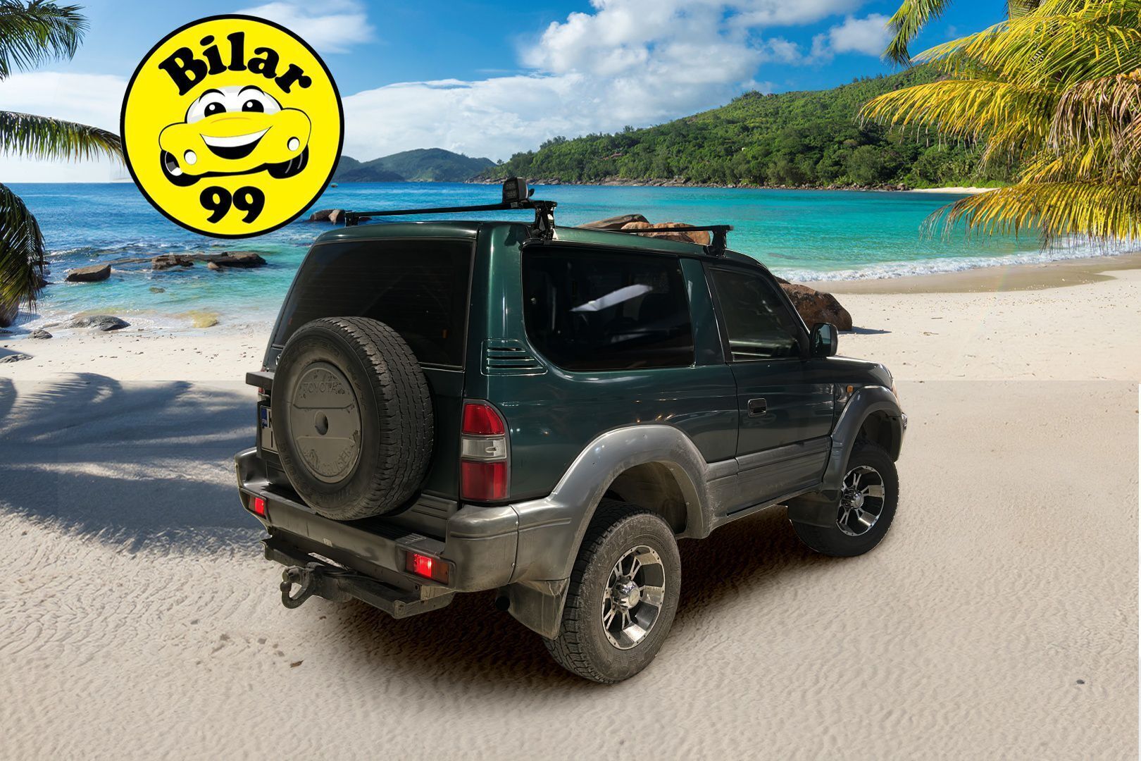 Toyota Land Cruiser 1996 KZJ90 3,0 TurboDiesel 3-ov Pätkä - Harvinainen pätkämalli | Pieni vero | Vetokoukku | Ilmastointi | Alusta läpikäyty | Miehekäs!