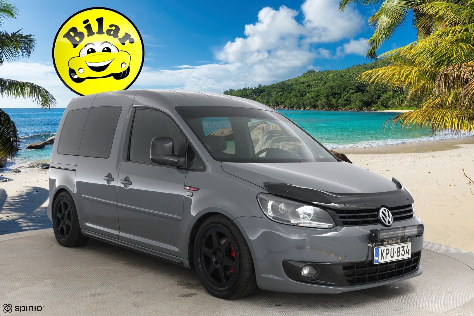 Volkswagen Caddy 2012 Trendline 1,6 TDI 75 kW DSG - | Juuri katsastettu | Vakkari | Hifit | Koukku | Sporttipenkit | MOMO vanteet | LED-Lisävalo