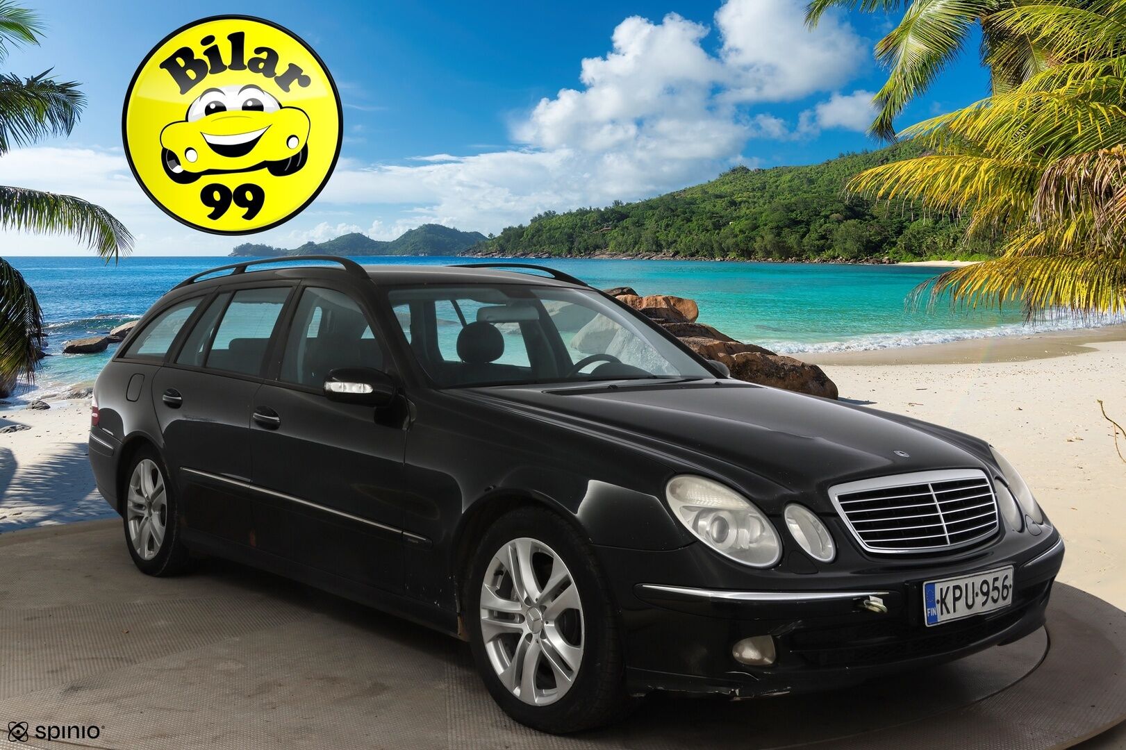 Mercedes-Benz E 2004 320 CDI A Avantgarde T * HUIPPUVARUSTELTU / ILMASTOIDUT NAHKAPENKIT / HARMAN KARDON / VAKKARI * YritysOutlet - Myydään vain yrityksille * - Tämä auto myydään YritysOutlet -valikoimasta vain yritykselle