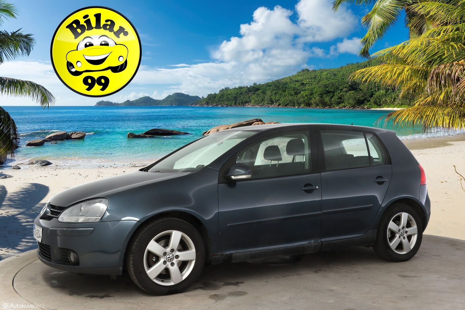 Volkswagen Golf 2007 Trendline 1,4 59 kW 4-ov * Myydään huutokaupat.com / 2x renkaat / Vakkari ** - * Puhtaalla leimalla oleva yksilö! / Kaksilla renkailla!*