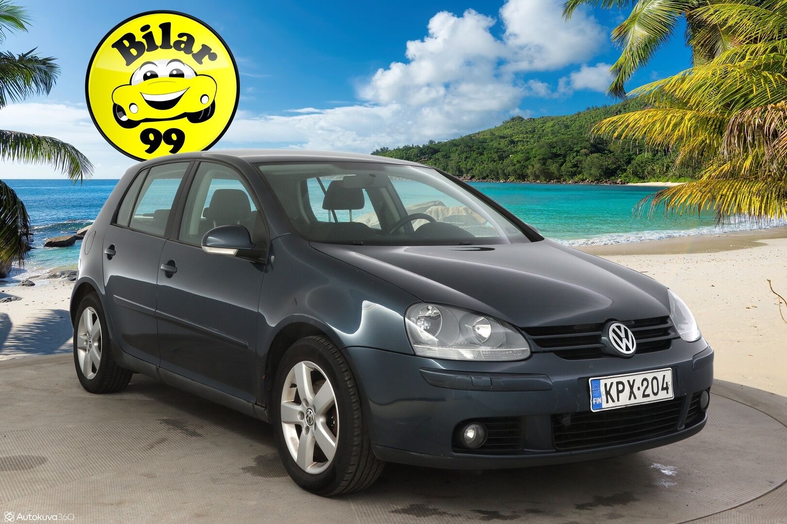 Volkswagen Golf 2007 Trendline 1,4 59 kW 4-ov * Myydään huutokaupat.com / 2x renkaat / Vakkari ** - * Puhtaalla leimalla oleva yksilö! / Kaksilla renkailla!*