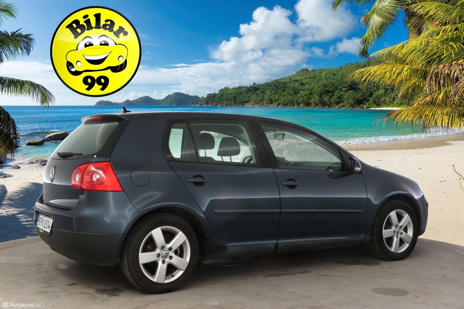 Volkswagen Golf 2007 Trendline 1,4 59 kW 4-ov * Myydään huutokaupat.com / 2x renkaat / Vakkari ** - * Puhtaalla leimalla oleva yksilö! / Kaksilla renkailla!*