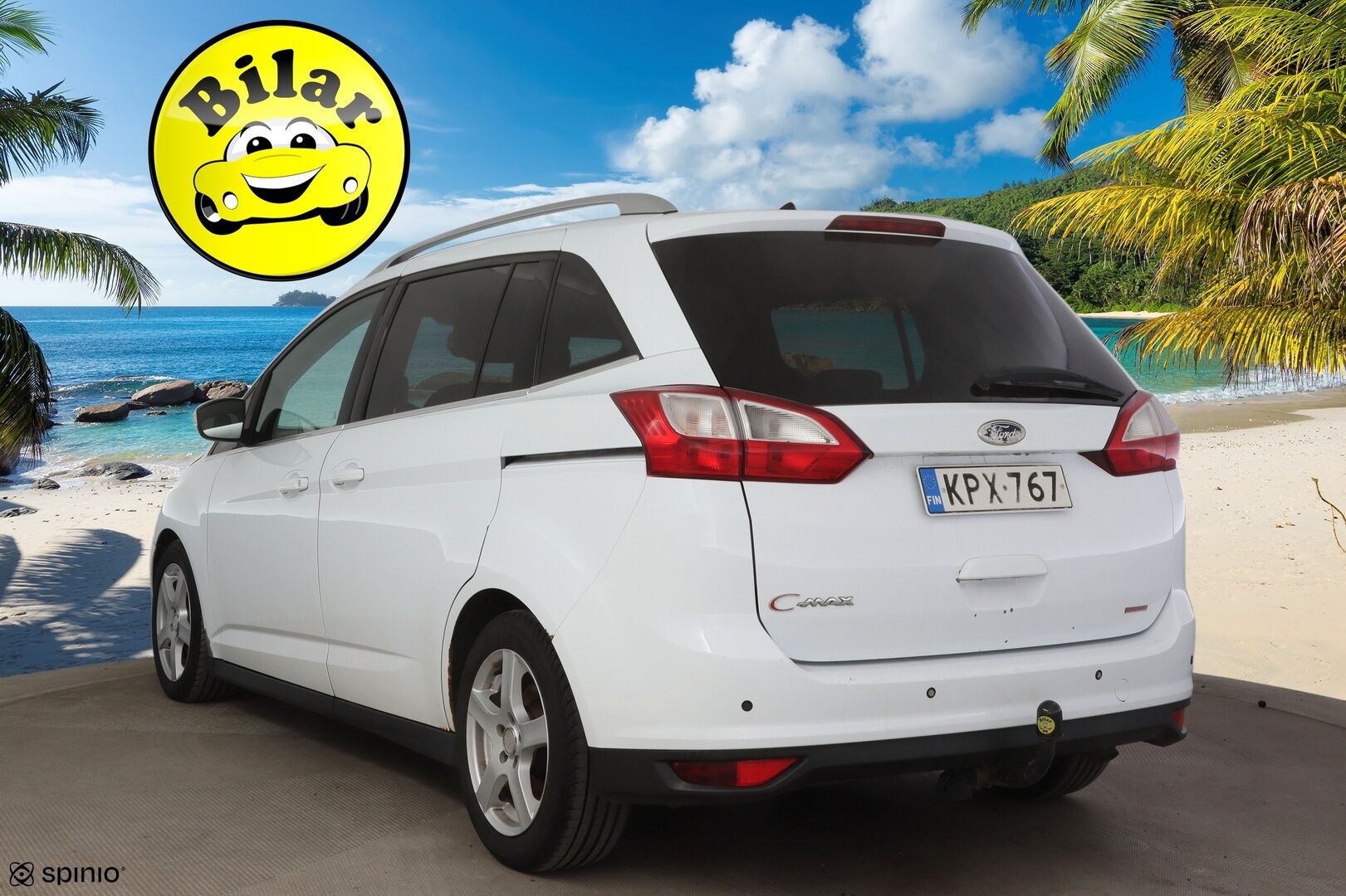 Ford Grand C-Max 2011 2,0 TDCi 140 hv PowerShift autom. Titanium A6 5-ovinen *YritysOulet - Myydään vain Yrityksille* - | Suomi-Auto | Autom.ilmastointi | Lohkolämmitin | Avaimeton käynnistys |