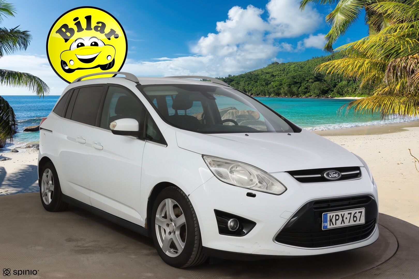 Ford Grand C-Max 2011 2,0 TDCi 140 hv PowerShift autom. Titanium A6 5-ovinen *YritysOulet - Myydään vain Yrityksille* - | Suomi-Auto | Autom.ilmastointi | Lohkolämmitin | Avaimeton käynnistys |