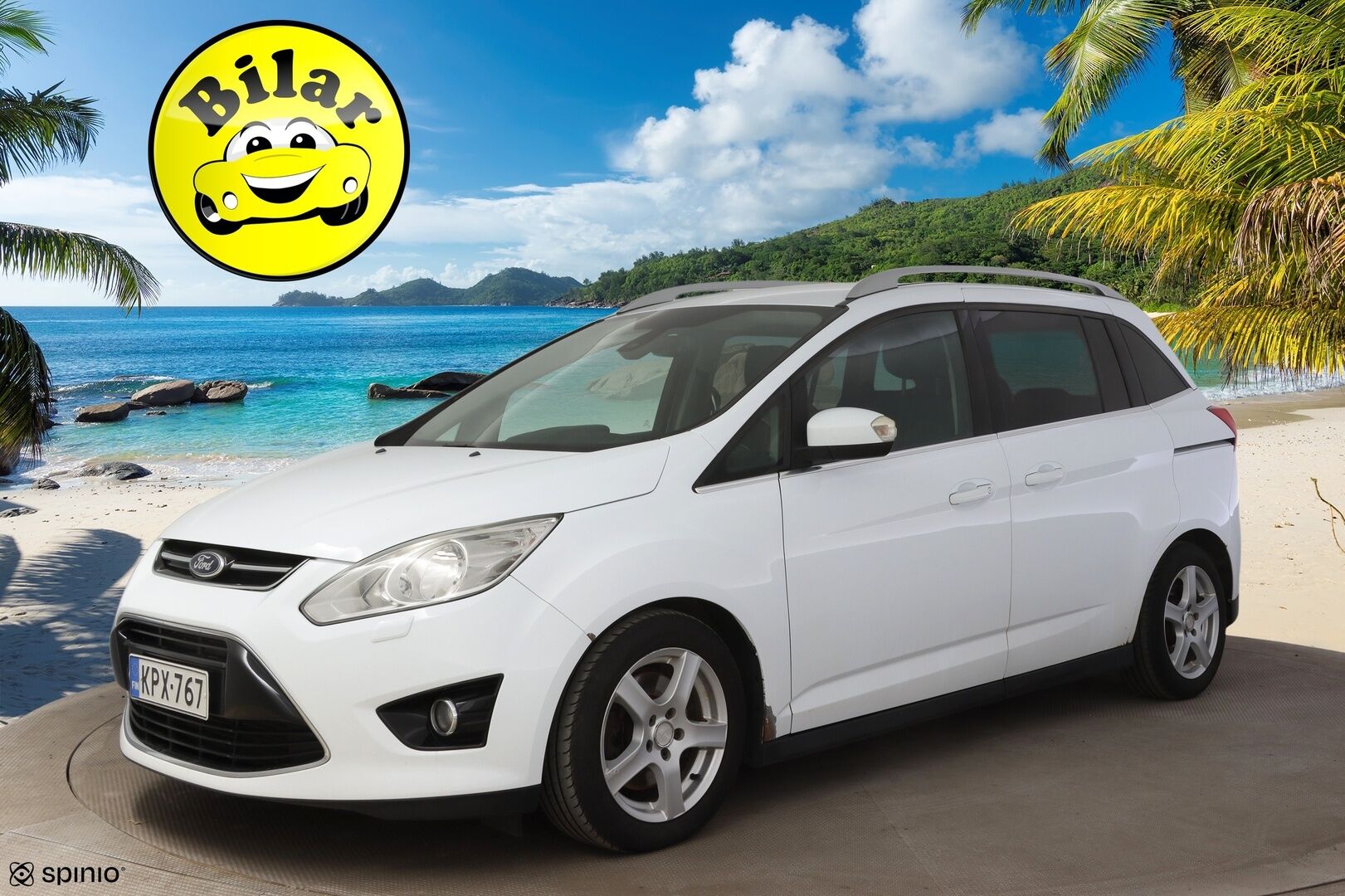 Ford Grand C-Max 2011 2,0 TDCi 140 hv PowerShift autom. Titanium A6 5-ovinen *YritysOulet - Myydään vain Yrityksille* - | Suomi-Auto | Autom.ilmastointi | Lohkolämmitin | Avaimeton käynnistys |