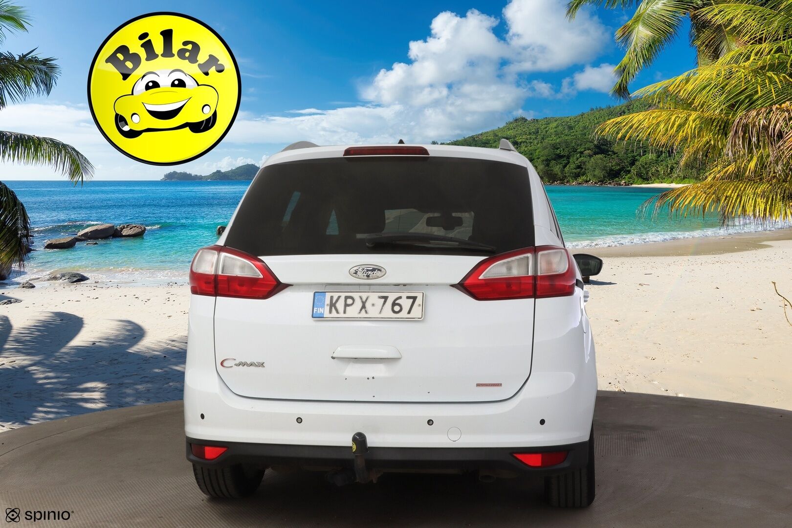 Ford Grand C-Max 2011 2,0 TDCi 140 hv PowerShift autom. Titanium A6 5-ovinen *YritysOulet - Myydään vain Yrityksille* - | Suomi-Auto | Autom.ilmastointi | Lohkolämmitin | Avaimeton käynnistys |