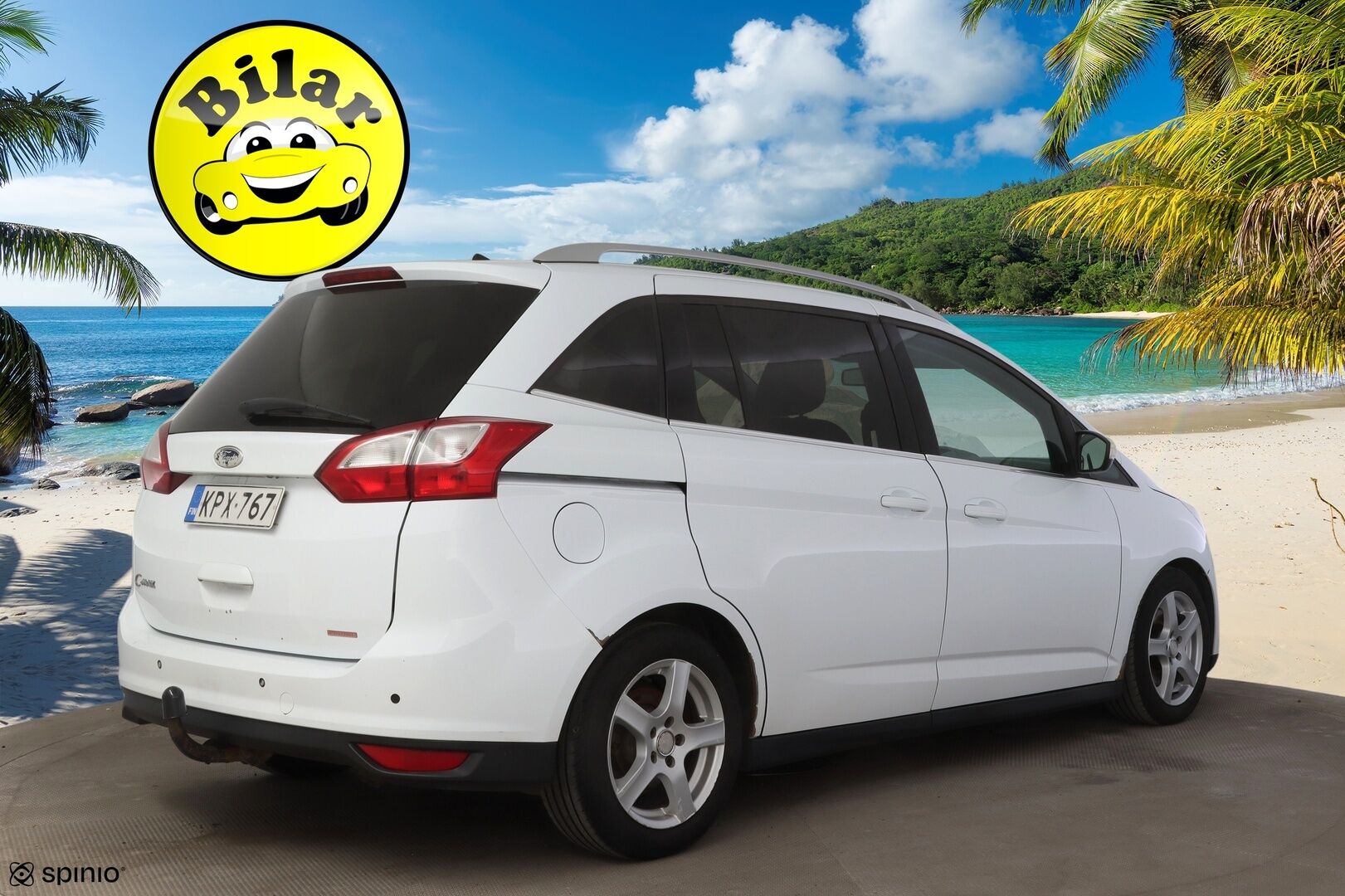 Ford Grand C-Max 2011 2,0 TDCi 140 hv PowerShift autom. Titanium A6 5-ovinen *YritysOulet - Myydään vain Yrityksille* - | Suomi-Auto | Autom.ilmastointi | Lohkolämmitin | Avaimeton käynnistys |