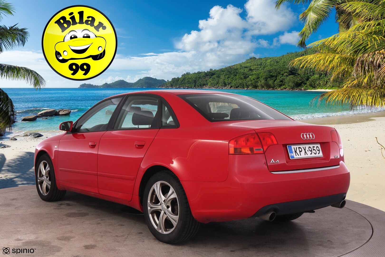 Audi A4 2006 A4 Sedan (AA) 4ov 1781cm3 - YritysOutlet - Myydään vain yrityksille