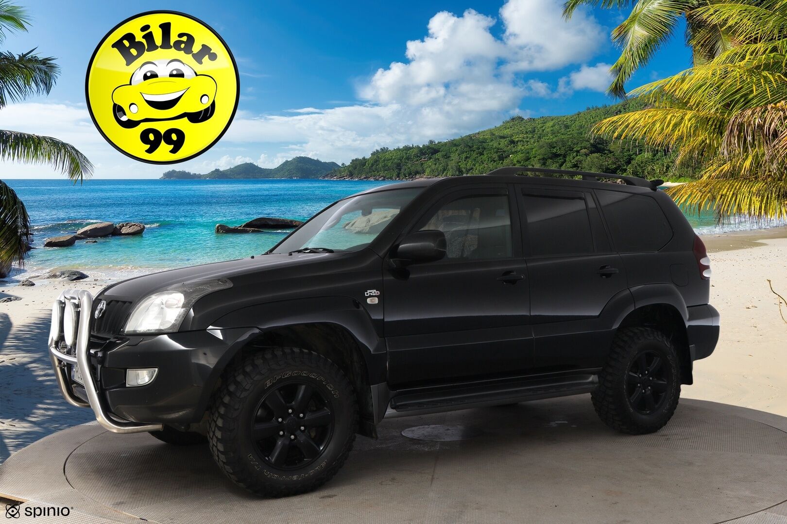 Toyota Land Cruiser 2004 3,0 D4D 2h pakettiauto man. - PowerHeat / Nahkasisusta / Karjarauta / Nappularenkaat / Vakkari / Koukku / Lohko & Sisäpistoke / Upea!