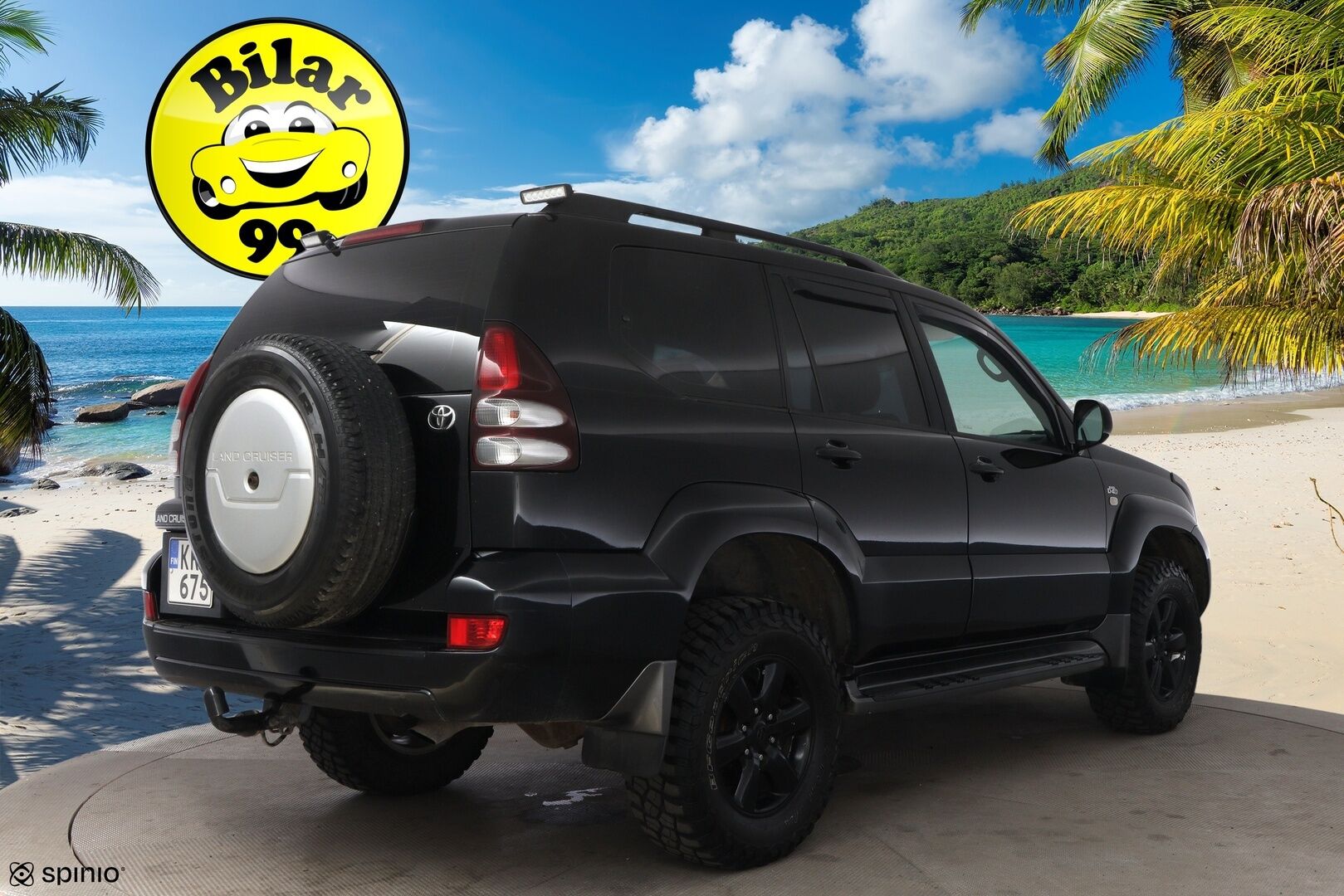 Toyota Land Cruiser 2004 3,0 D4D 2h pakettiauto man. - PowerHeat / Nahkasisusta / Karjarauta / Nappularenkaat / Vakkari / Koukku / Lohko & Sisäpistoke / Upea!