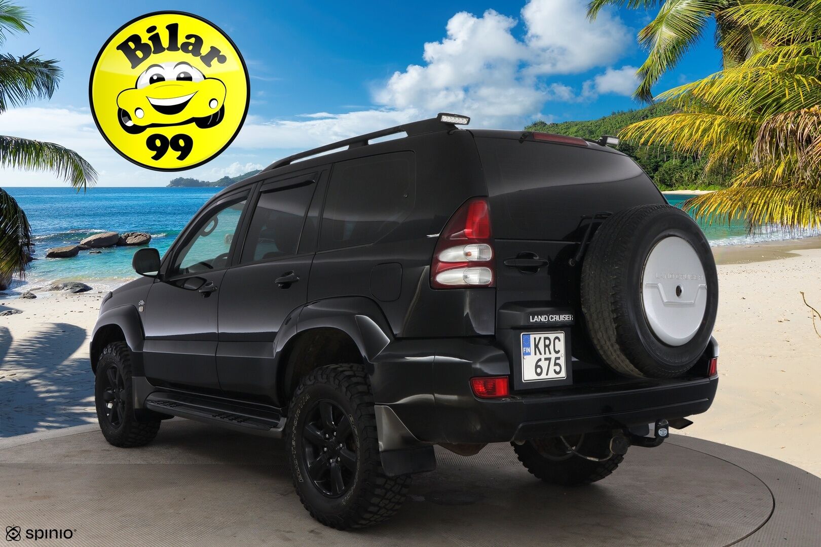 Toyota Land Cruiser 2004 3,0 D4D 2h pakettiauto man. - PowerHeat / Nahkasisusta / Karjarauta / Nappularenkaat / Vakkari / Koukku / Lohko & Sisäpistoke / Upea!