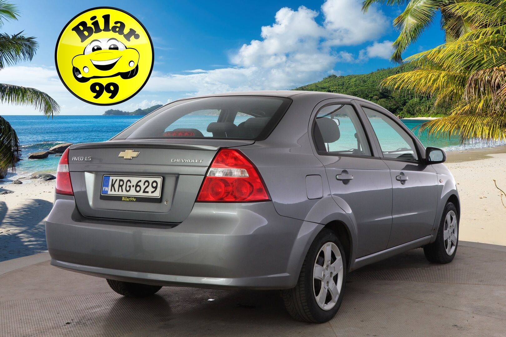 Chevrolet Aveo 2009 4-ov LS 1,4 M/T AC Star * YritysOutlet - Myydään vain yrityksille * - ** Suomi-auto / Lohko / Kahdet renkaat **