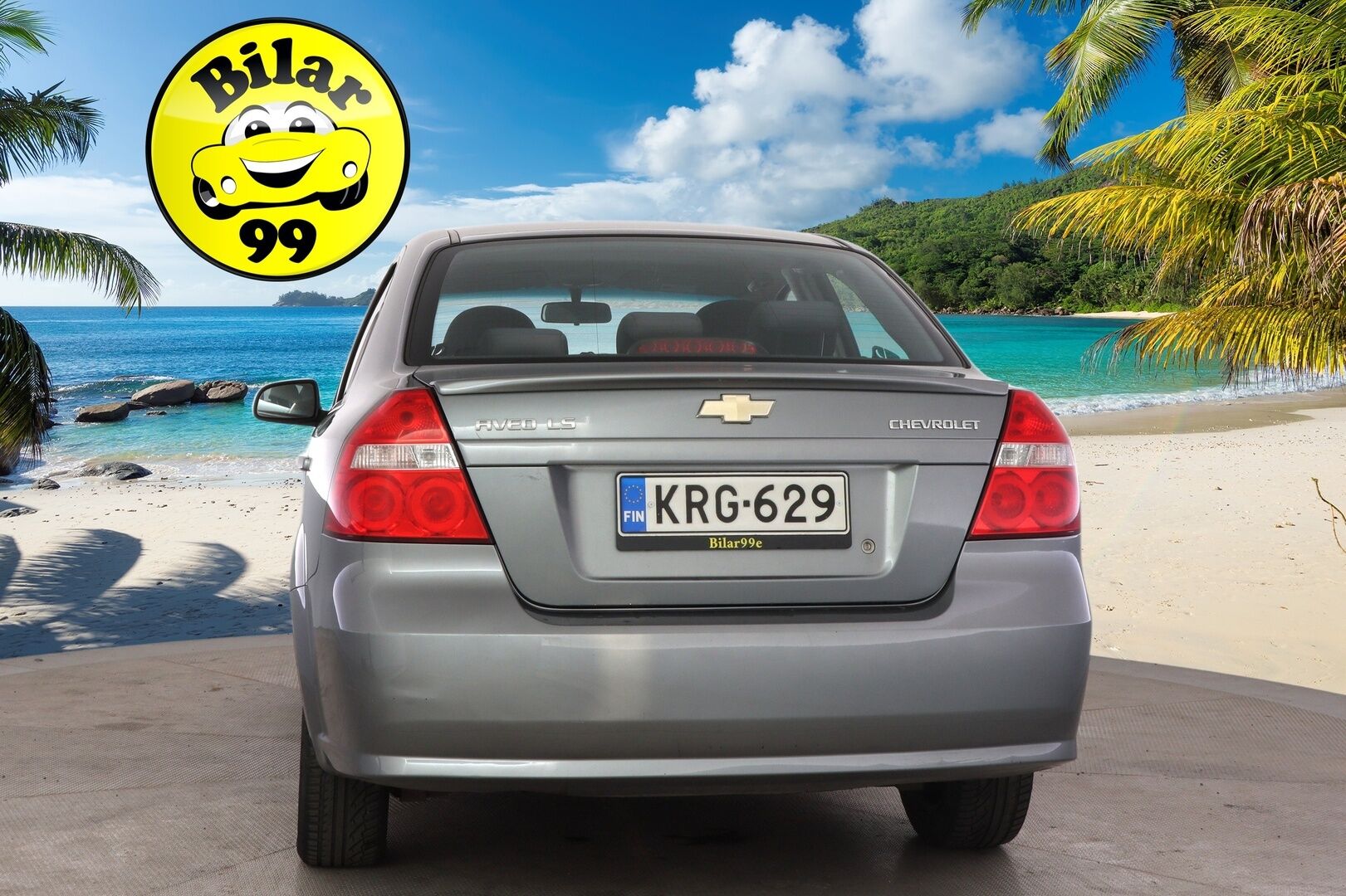Chevrolet Aveo 2009 4-ov LS 1,4 M/T AC Star * YritysOutlet - Myydään vain yrityksille * - ** Suomi-auto / Lohko / Kahdet renkaat **