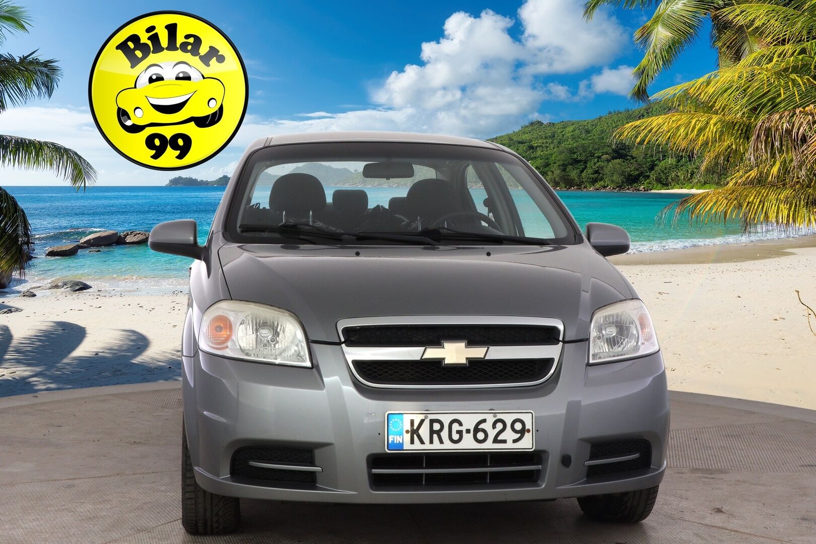 Chevrolet Aveo 2009 4-ov LS 1,4 M/T AC Star * YritysOutlet - Myydään vain yrityksille * - ** Suomi-auto / Lohko / Kahdet renkaat **