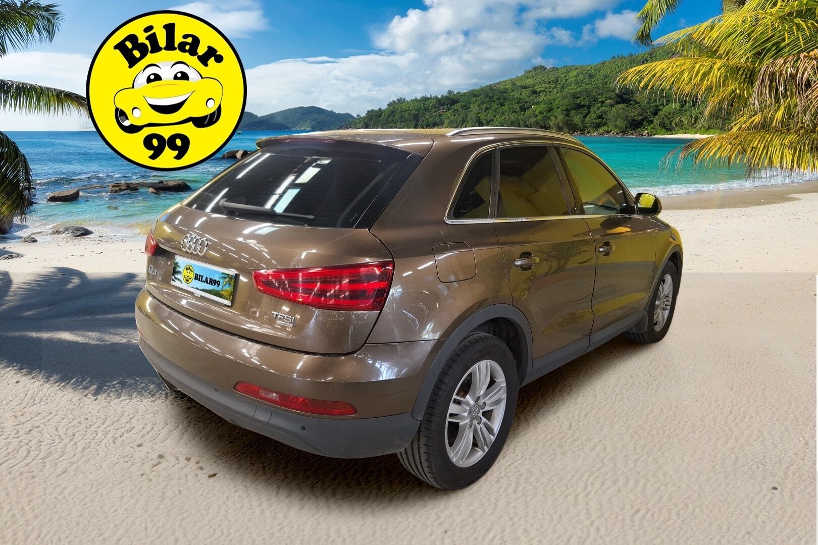 Audi Q3 2012 2,0 TFSI 155 kW quattro S tronic Start-Stop Business - | Ruskeat nahat | Lohko | Tutka | Vakkari | 2x hyväkuntoiset renkaat | Mustakatto | Särmät huollot |