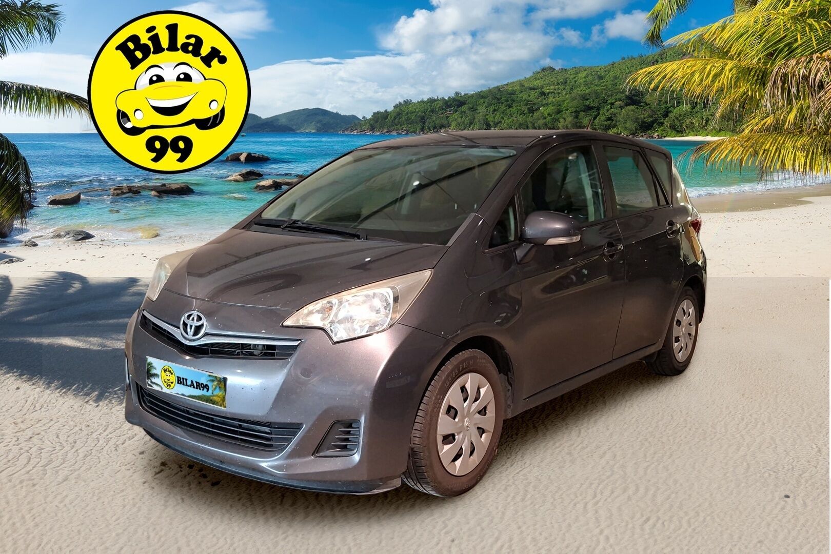 Toyota Verso-S 2012 1,33 Dual VVT-i Stop & Start Linea Sol Multidrive S - | P-Kamera | Vakkari | Navi | Lohko.S.Pistoke | Suomi-auto |  