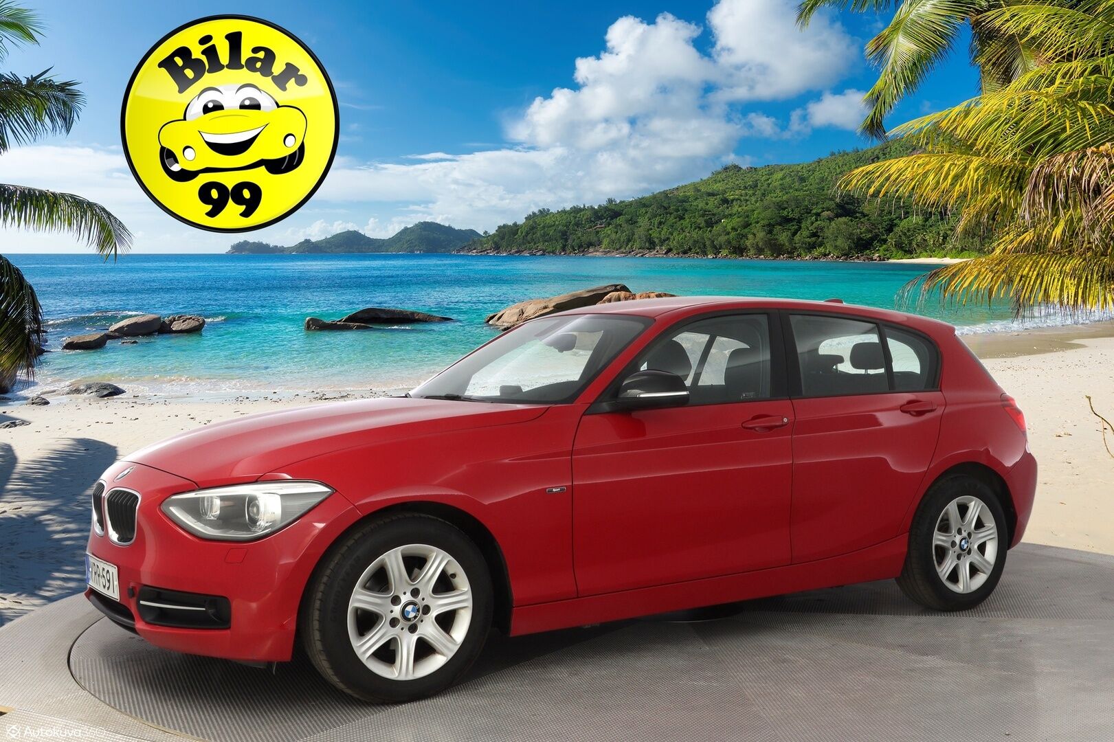 BMW 116 2012 F20 TwinPower Turbo A Business - Suomi-auto / Sporttipenkit / Koukku / Vakkari / P.Tutkat / Xenon 