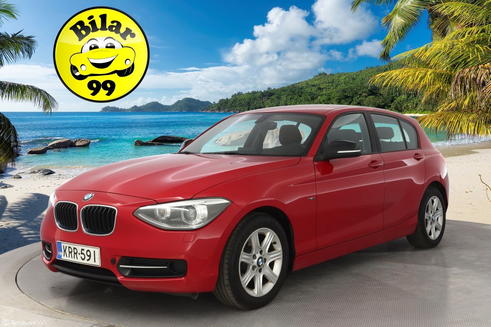 BMW 116 2012 F20 TwinPower Turbo A Business - Suomi-auto / Sporttipenkit / Koukku / Vakkari / P.Tutkat / Xenon 