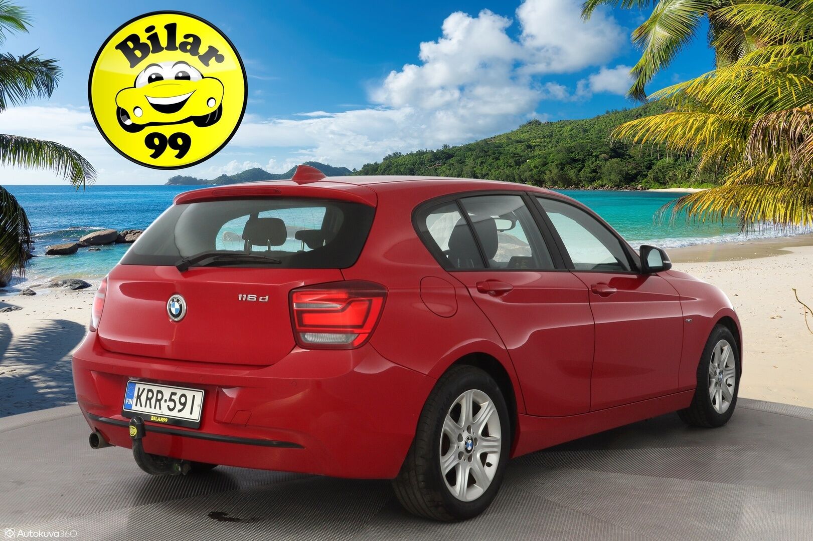 BMW 116 2012 F20 TwinPower Turbo A Business - Suomi-auto / Sporttipenkit / Koukku / Vakkari / P.Tutkat / Xenon 