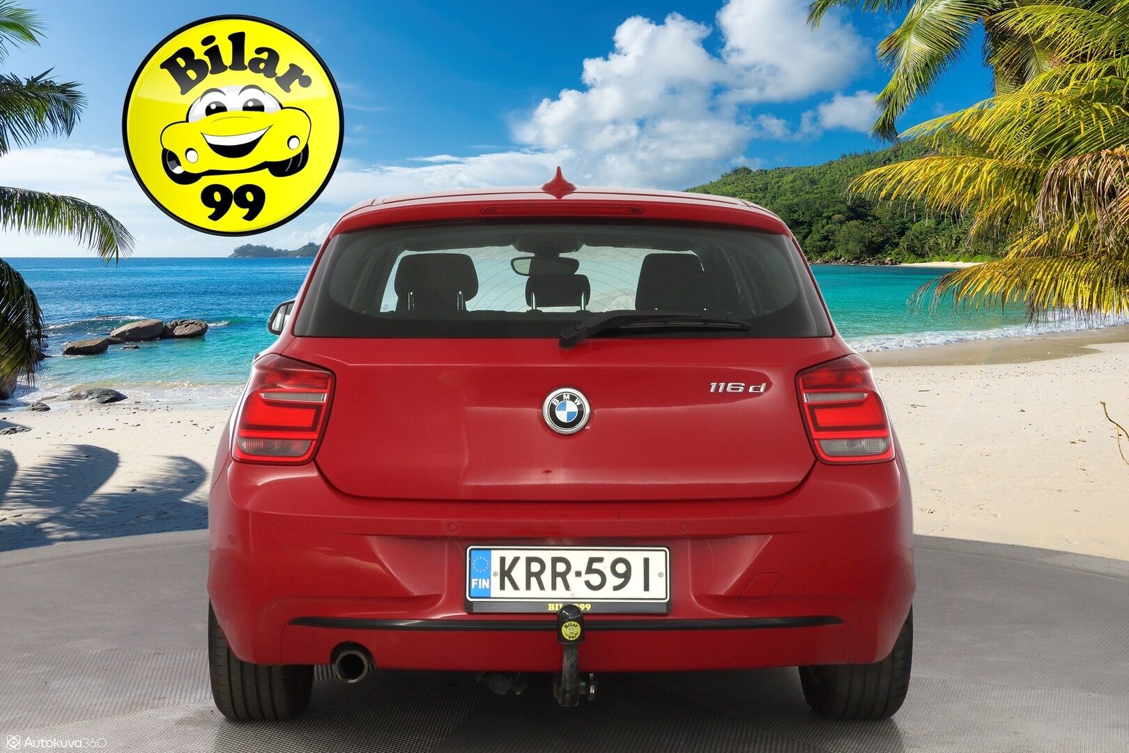 BMW 116 2012 F20 TwinPower Turbo A Business - Suomi-auto / Sporttipenkit / Koukku / Vakkari / P.Tutkat / Xenon 