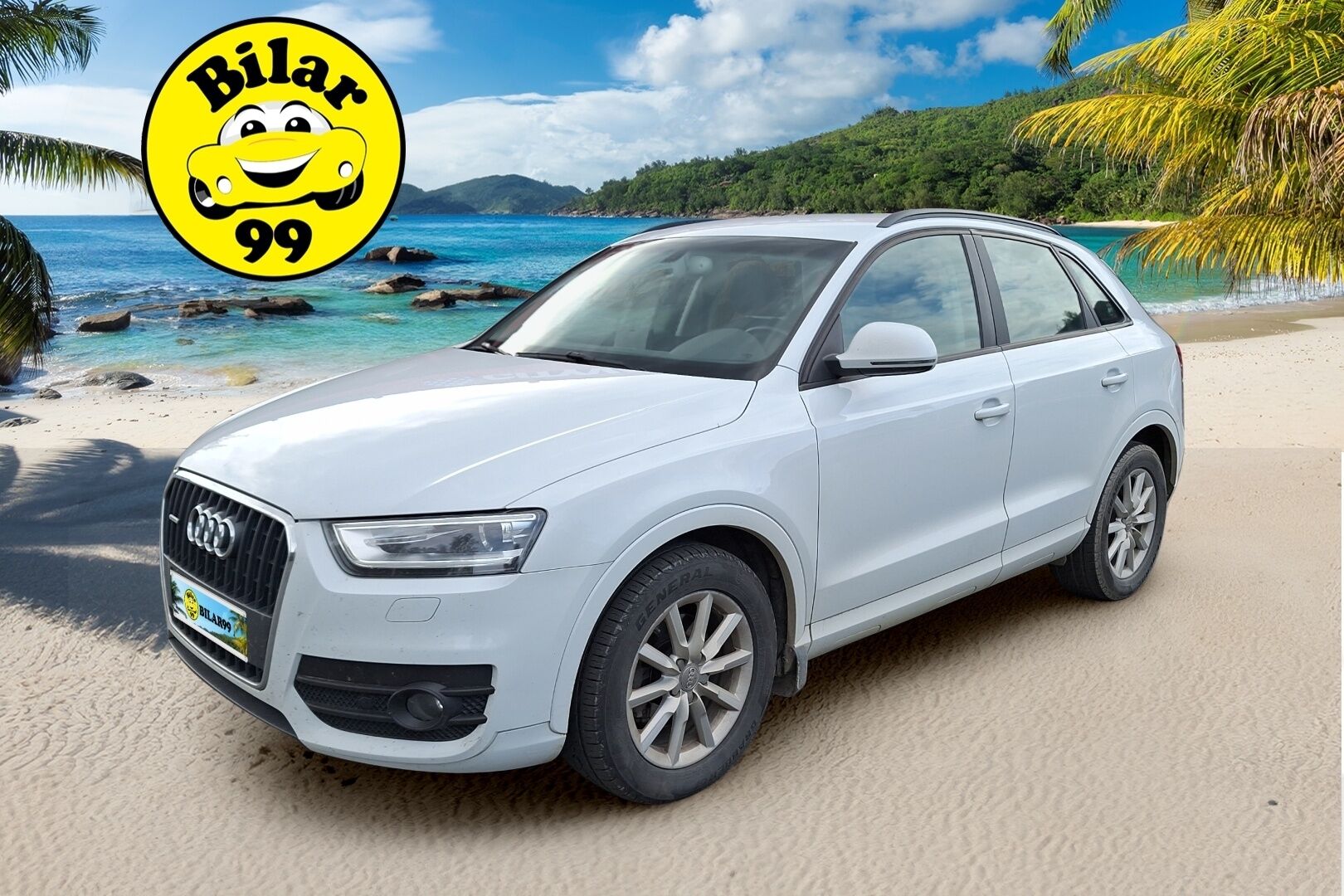 Audi Q3 2012 2,0 TDI quattro S tronic 130 kW Start-Stop Business *Sporttipenkit / Vakkari / S. Koukku / Tutka / Lohko / Suomiauto* - Hyvin huollettu Suomiauto kaksilla renkailla!