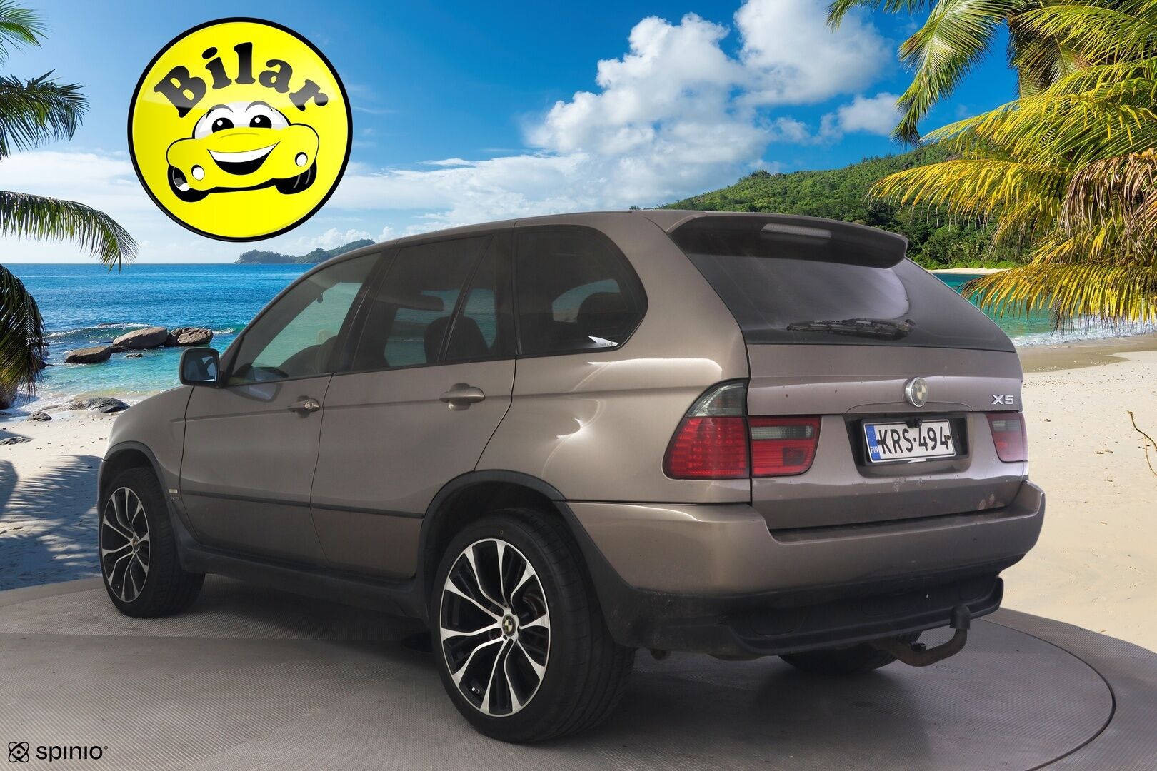 BMW X5 2004 3,0dA - | Myydään huutokaupat.com- sivustolla | Kamera | Nahat | 2x renkaat | Muistipenkki | 