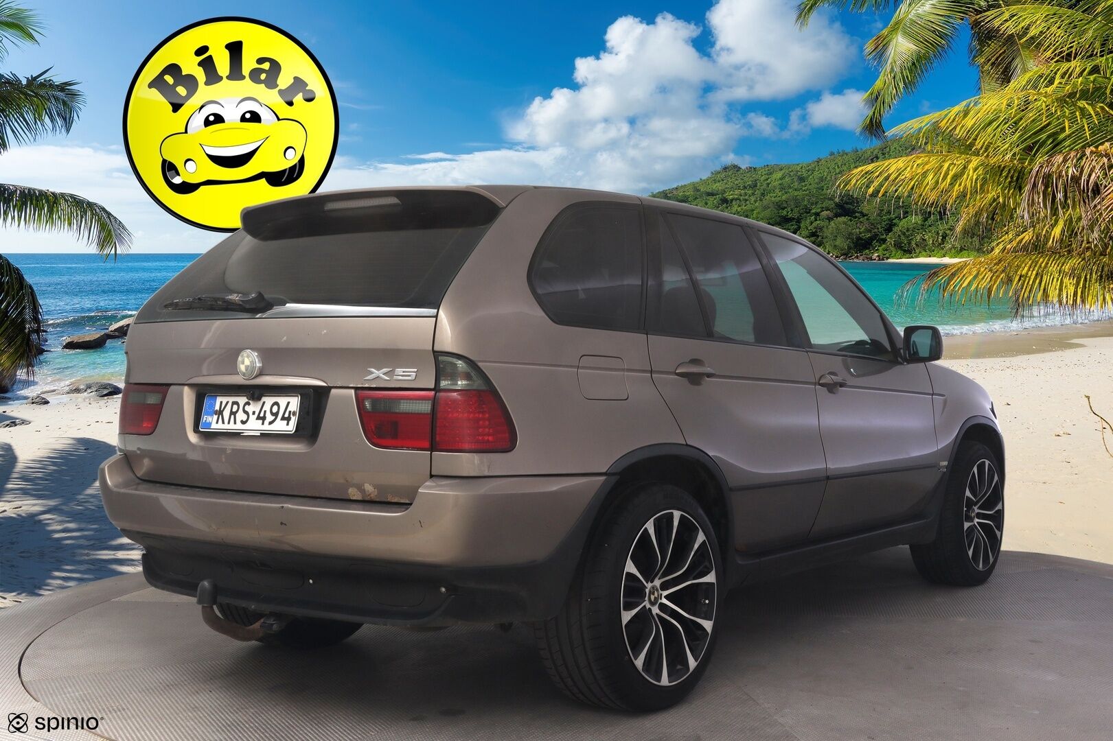 BMW X5 2004 3,0dA - | Myydään huutokaupat.com- sivustolla | Kamera | Nahat | 2x renkaat | Muistipenkki | 