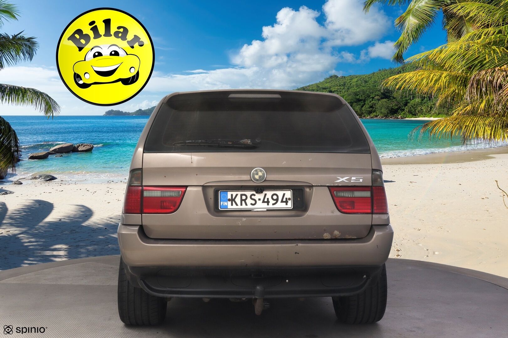 BMW X5 2004 3,0dA - | Myydään huutokaupat.com- sivustolla | Kamera | Nahat | 2x renkaat | Muistipenkki | 