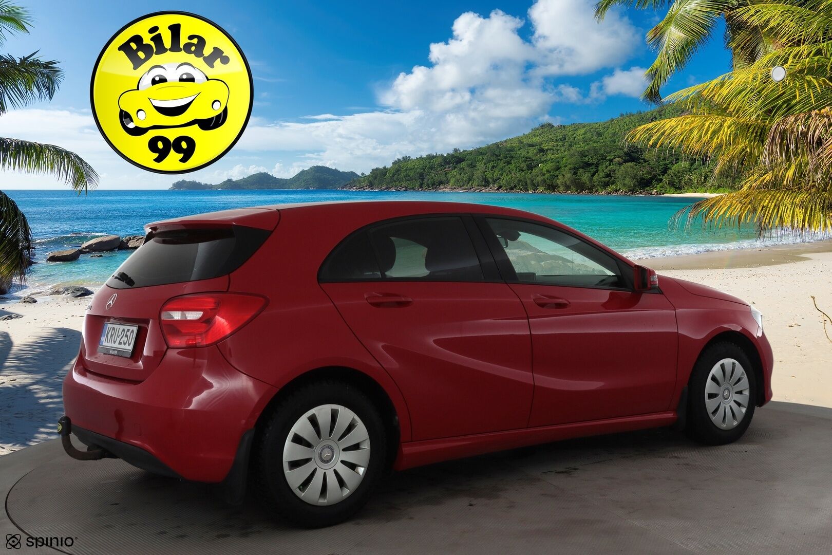 Mercedes-Benz A 2013 180 BE A * Suomi-auto / Vakkari / Lohko+Sisä / Koukku / Bluetooth / 2xRenkaat * - Merkkihuollettu