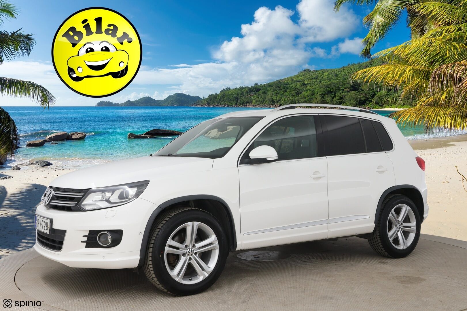 Volkswagen Tiguan 2014 R-Line Sport & Style 2,0 TDI 103 kW (140 hv) 4MOTION DSG-aut - | Suomi-auto | Webasto | Koukku | Vakkari | Bi-Xenon | Kytkinpaketti tehty tuoreesti! | Musta sisäkatto | Navi | Bluetooth | Todella hyvin huollettu! |