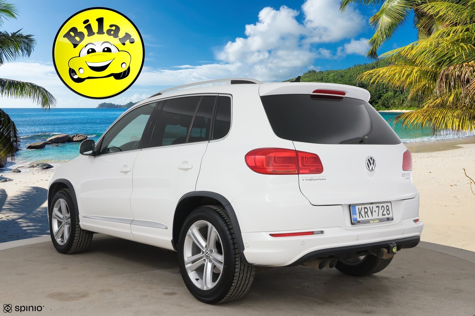 Volkswagen Tiguan 2014 R-Line Sport & Style 2,0 TDI 103 kW (140 hv) 4MOTION DSG-aut - | Suomi-auto | Webasto | Koukku | Vakkari | Bi-Xenon | Kytkinpaketti tehty tuoreesti! | Musta sisäkatto | Navi | Bluetooth | Todella hyvin huollettu! |