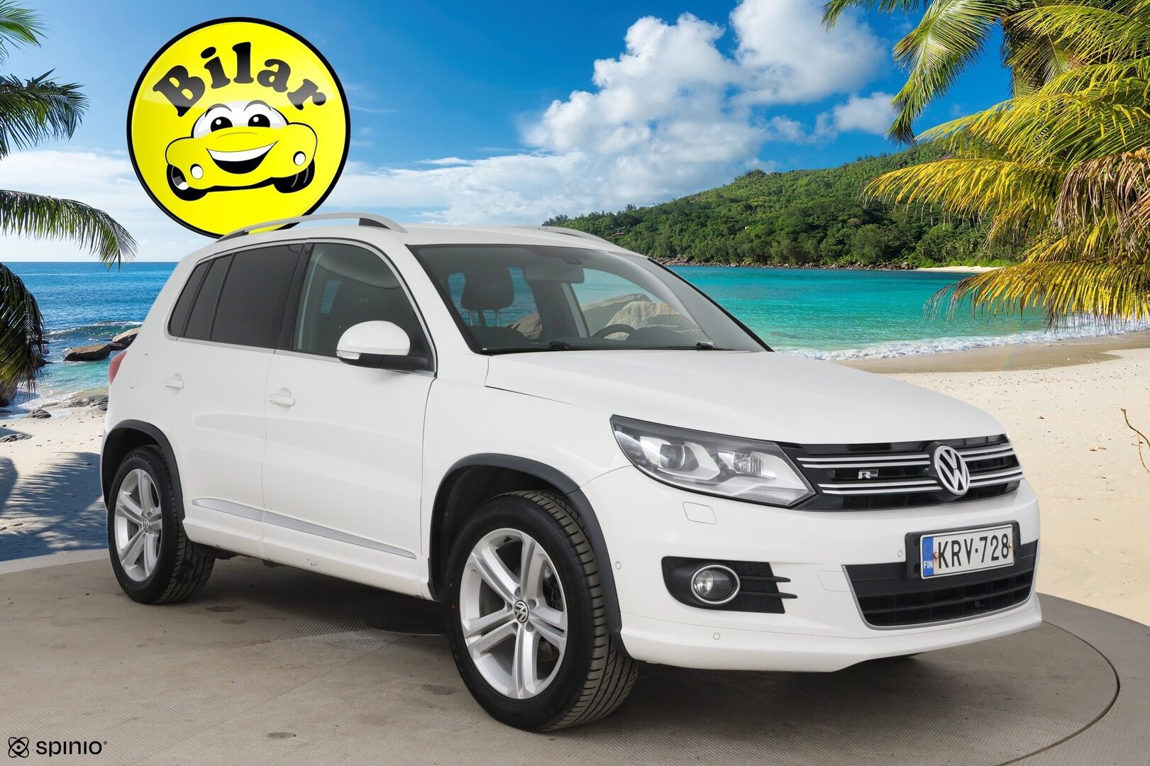 Volkswagen Tiguan 2014 R-Line Sport & Style 2,0 TDI 103 kW (140 hv) 4MOTION DSG-aut - | Suomi-auto | Webasto | Koukku | Vakkari | Bi-Xenon | Kytkinpaketti tehty tuoreesti! | Musta sisäkatto | Navi | Bluetooth | Todella hyvin huollettu! |