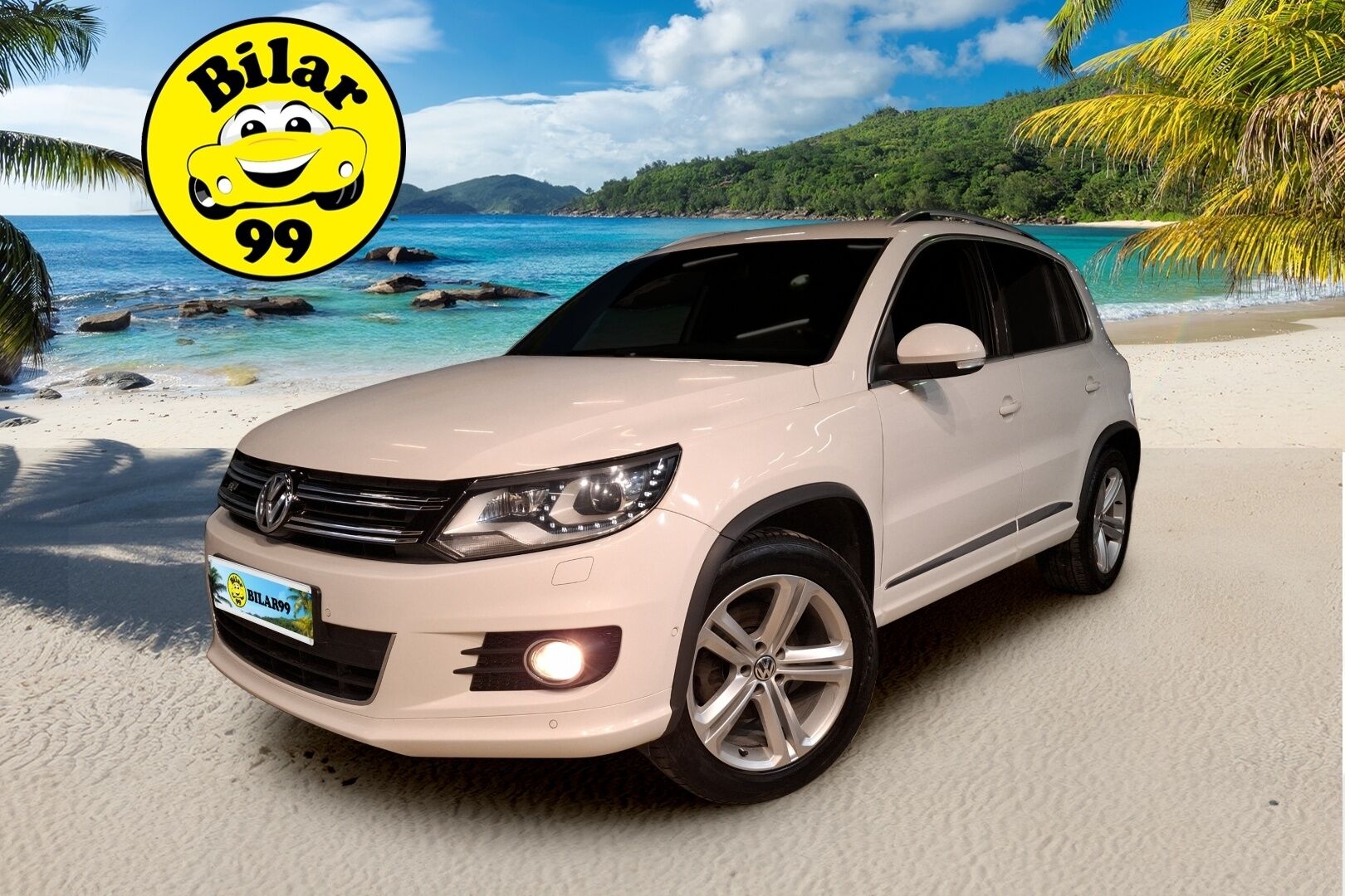 Volkswagen Tiguan 2013 R-Line Sport & Style 2,0 TDI 103 kW (140 hv) 4MOTION DSG-aut / Suomi-auto / Webasto / Koukku / Vakkari / Bi-Xenon / - Kytkin tehty tuoreesti! / Musta sisäkatto / Navi / Bluetooth / Tulossa myyntiin! - HULLUT AVAJAISHULINAT KORKOTARJOUS 3,29 %
