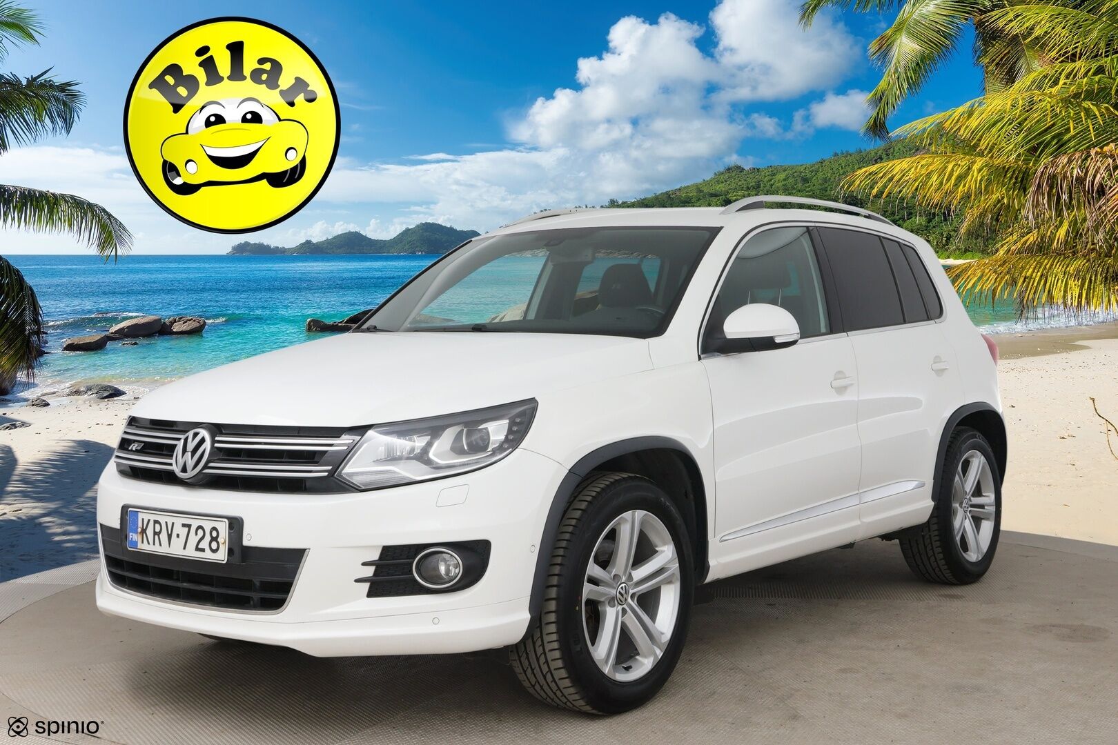 Volkswagen Tiguan 2014 R-Line Sport & Style 2,0 TDI 103 kW (140 hv) 4MOTION DSG-aut - | Suomi-auto | Webasto | Koukku | Vakkari | Bi-Xenon | Kytkinpaketti tehty tuoreesti! | Musta sisäkatto | Navi | Bluetooth | Todella hyvin huollettu! |
