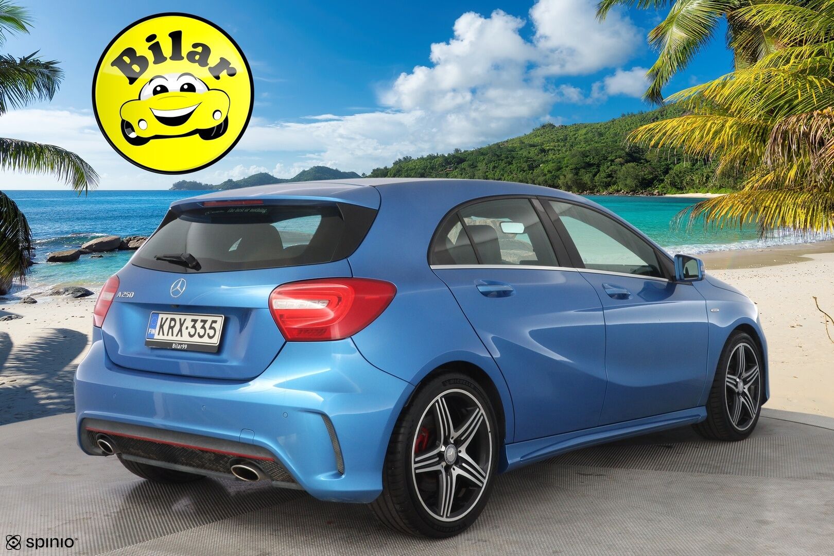 Mercedes-Benz A 2013 250 Sport A Premium Business AMG - Nahka-alcantara sisusta | Kamera | Premium Audio | Kahdet renkaat alumiinivantein | Juuri huollettu | Todella säntillinen huoltokirja