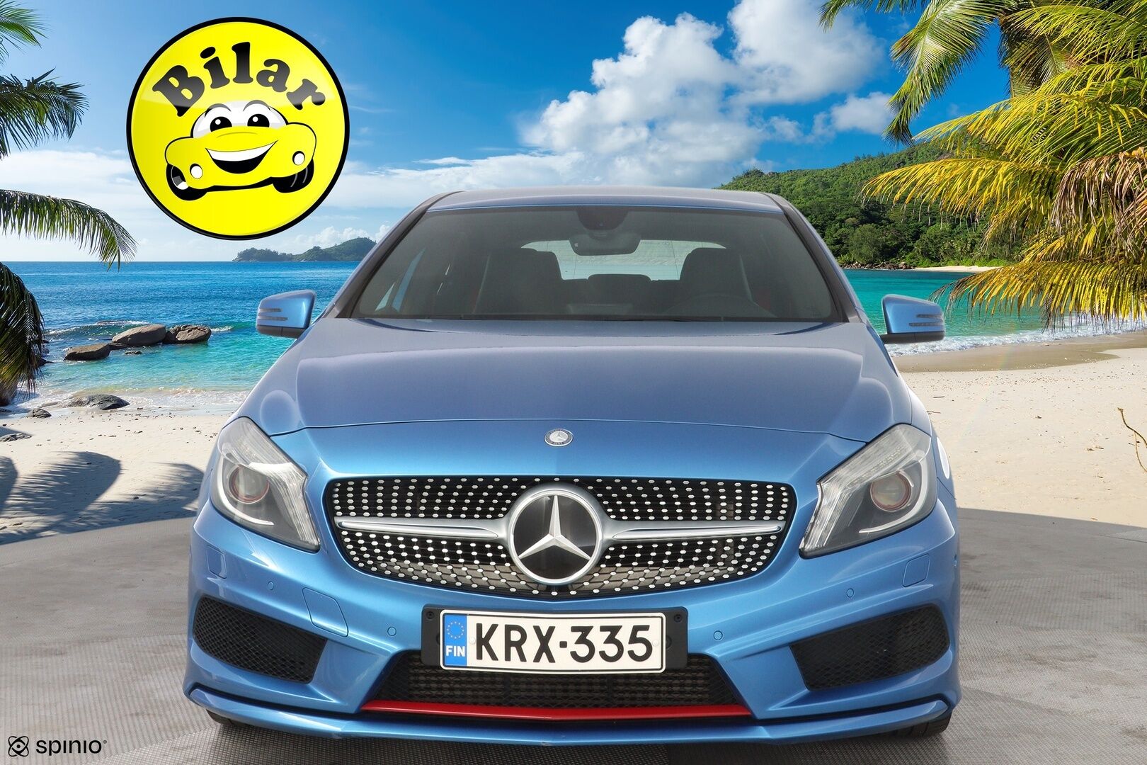 Mercedes-Benz A 2013 250 Sport A Premium Business AMG - Nahka-alcantara sisusta | Kamera | Premium Audio | Kahdet renkaat alumiinivantein | Juuri huollettu | Todella säntillinen huoltokirja