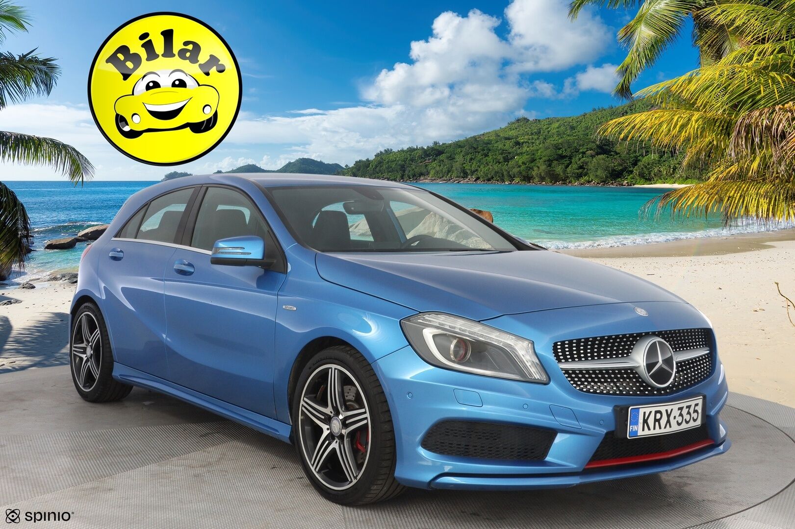 Mercedes-Benz A 2013 250 Sport A Premium Business AMG - Nahka-alcantara sisusta | Kamera | Premium Audio | Kahdet renkaat alumiinivantein | Juuri huollettu | Todella säntillinen huoltokirja