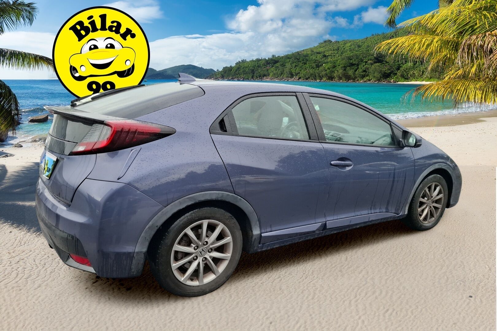 Honda Civic 2017 5D 1,4i Comfort - Suomi-Auto | Vakkari | Lohko+Sisäpistoke | Bluetooth