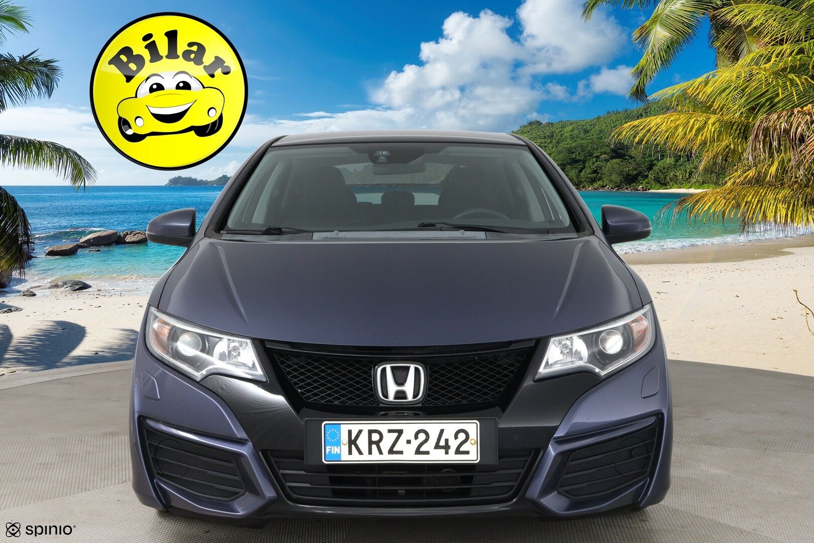 Honda Civic 2017 5D 1,4i Comfort - Suomi-Auto | Vakkari | Lohko+Sisäpistoke | Bluetooth
