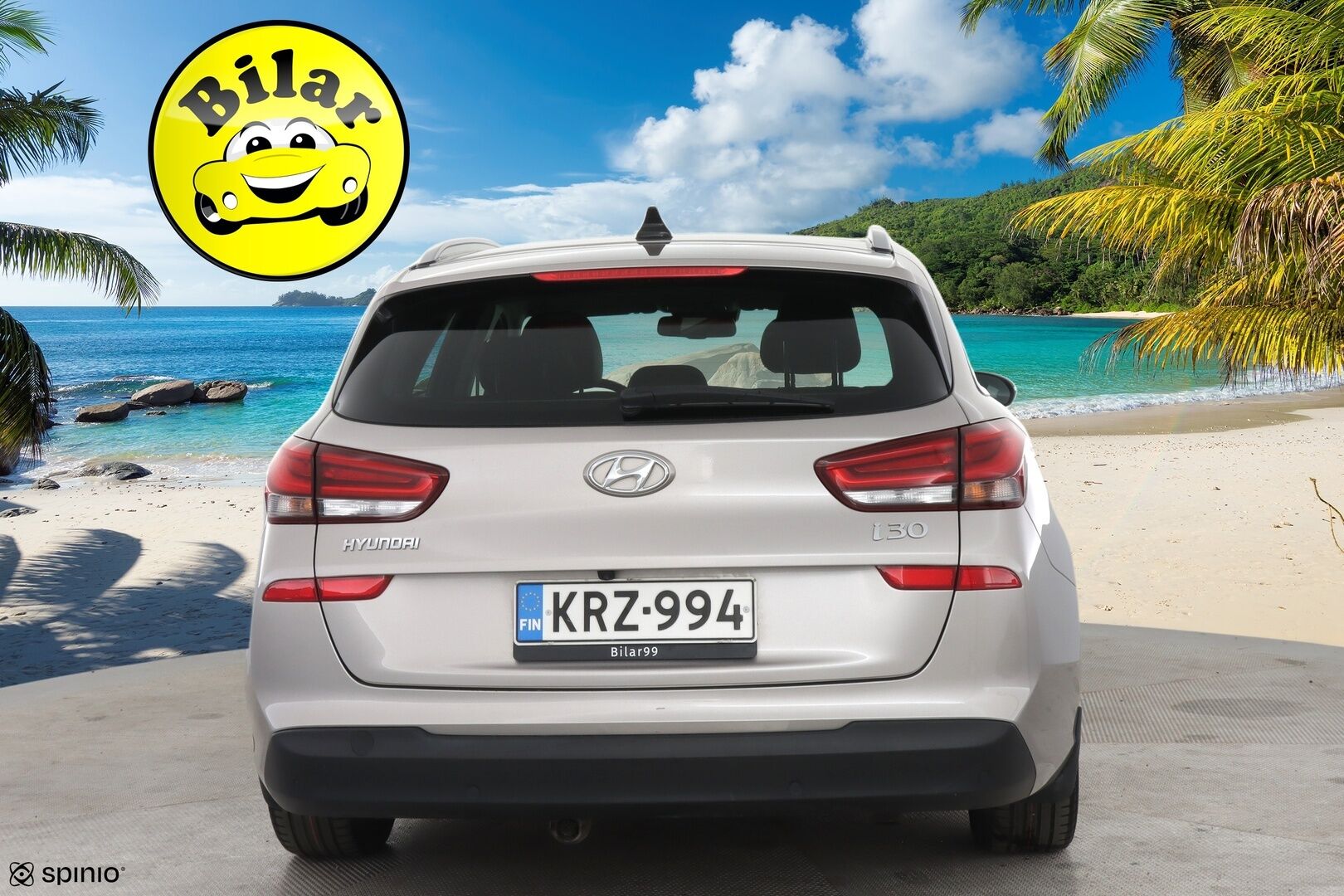 Hyundai i30 Wagon 2019 1,4 T-GDI 140 hv 7-DCT-aut. Style WLTP - | ACC | Ilmastoidut nahat | Panoraama lasikatto | BLIS | Keyless | Koukku | 