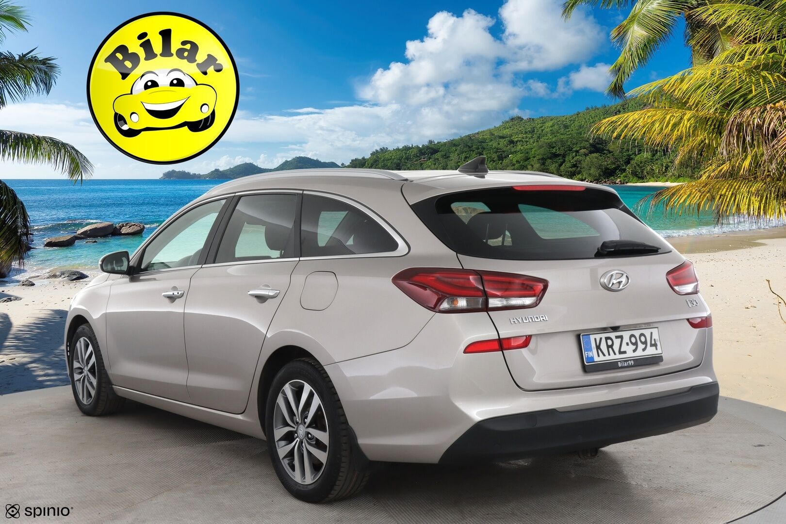 Hyundai i30 Wagon 2019 1,4 T-GDI 140 hv 7-DCT-aut. Style WLTP - | ACC | Ilmastoidut nahat | Panoraama lasikatto | BLIS | Keyless | Koukku | 