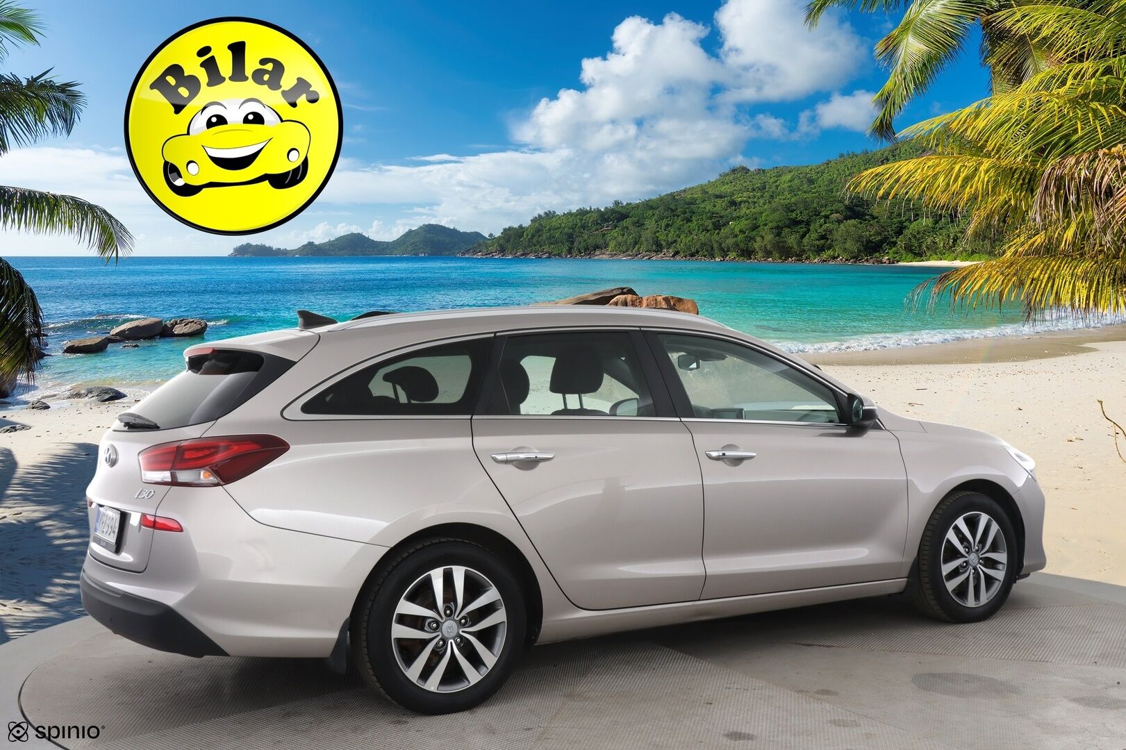 Hyundai i30 Wagon 2019 1,4 T-GDI 140 hv 7-DCT-aut. Style WLTP - | ACC | Ilmastoidut nahat | Panoraama lasikatto | BLIS | Keyless | Koukku | 