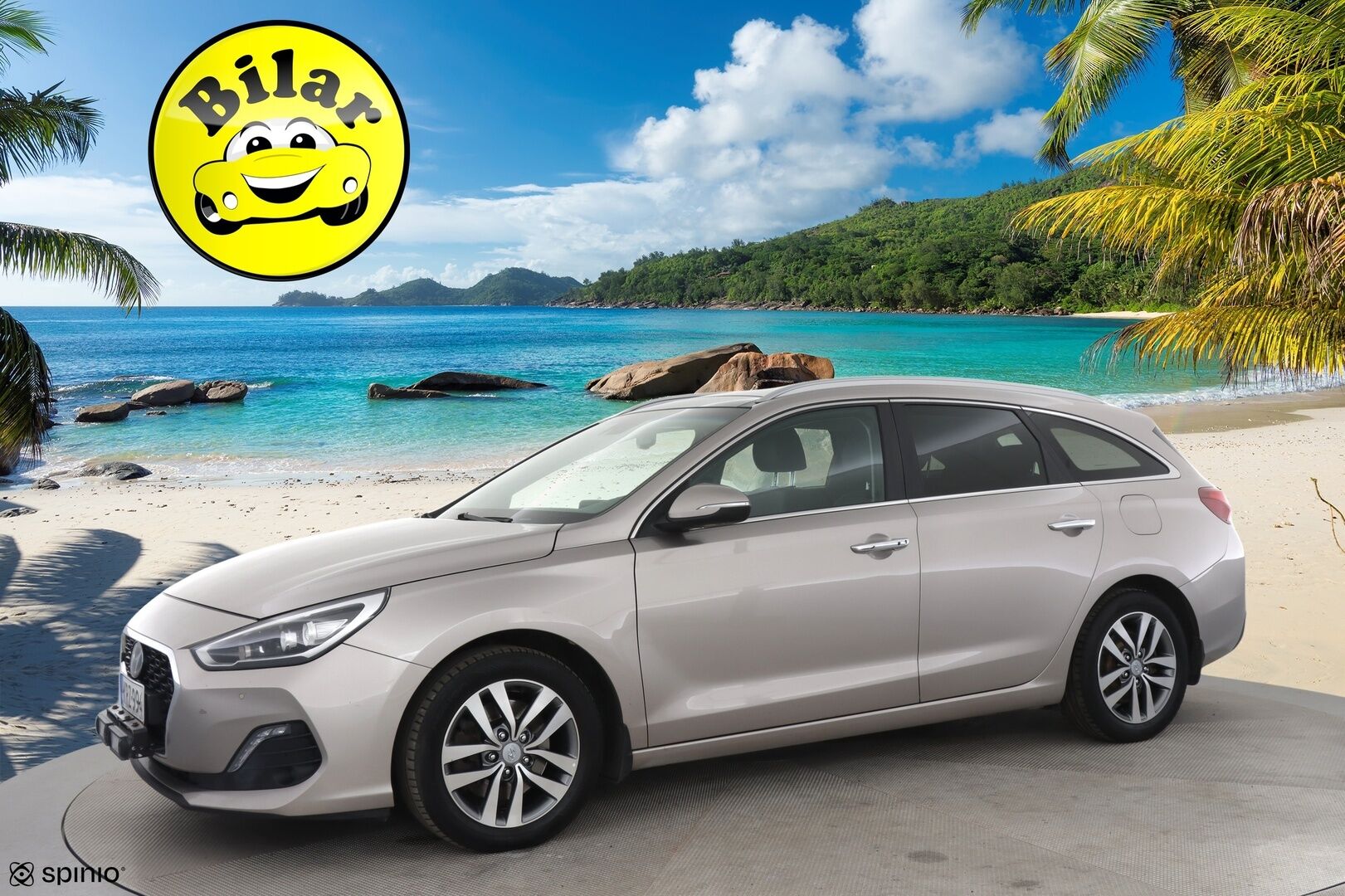 Hyundai i30 Wagon 2019 1,4 T-GDI 140 hv 7-DCT-aut. Style WLTP - | ACC | Ilmastoidut nahat | Panoraama lasikatto | BLIS | Keyless | Koukku | 
