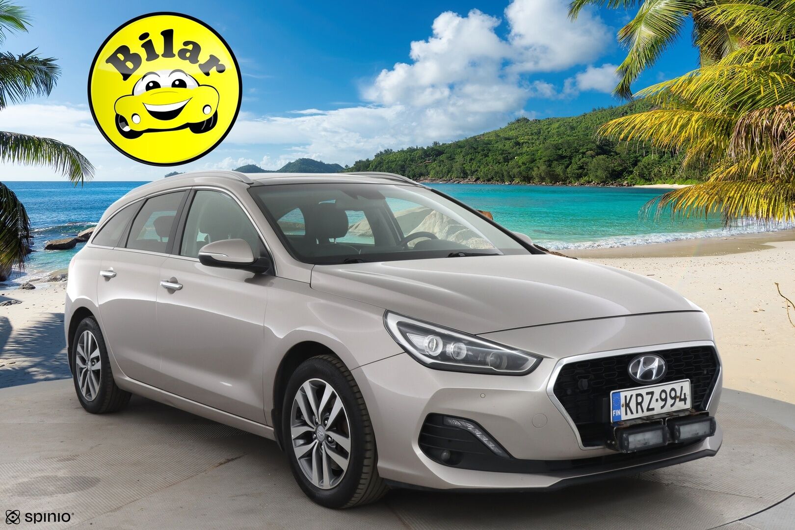 Hyundai i30 Wagon 2019 1,4 T-GDI 140 hv 7-DCT-aut. Style WLTP - | ACC | Ilmastoidut nahat | Panoraama lasikatto | BLIS | Keyless | Koukku | 