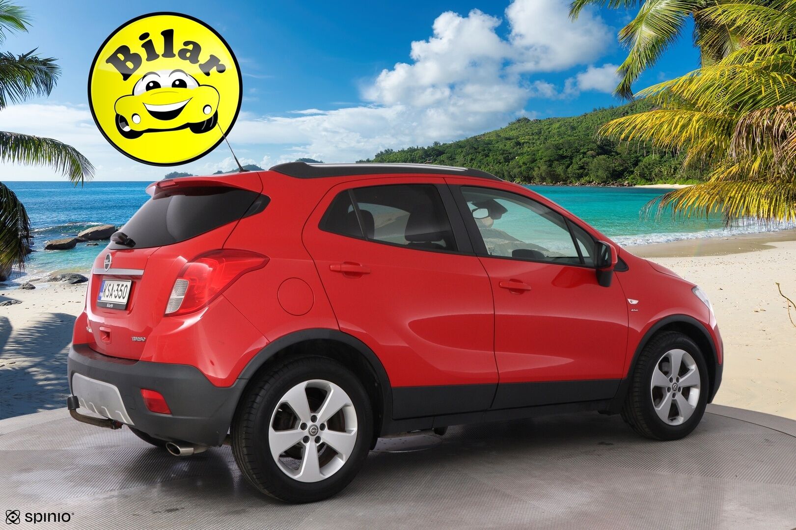 Opel Mokka 2016 5-ov Drive 1,4 Turbo 103kW AT6 - Suomi-auto | Vetokoukku | 2x-renkaat | Ilmastointi | Bluetooth | Lohkolämmitin | Juuri saapunut Tampereelle!