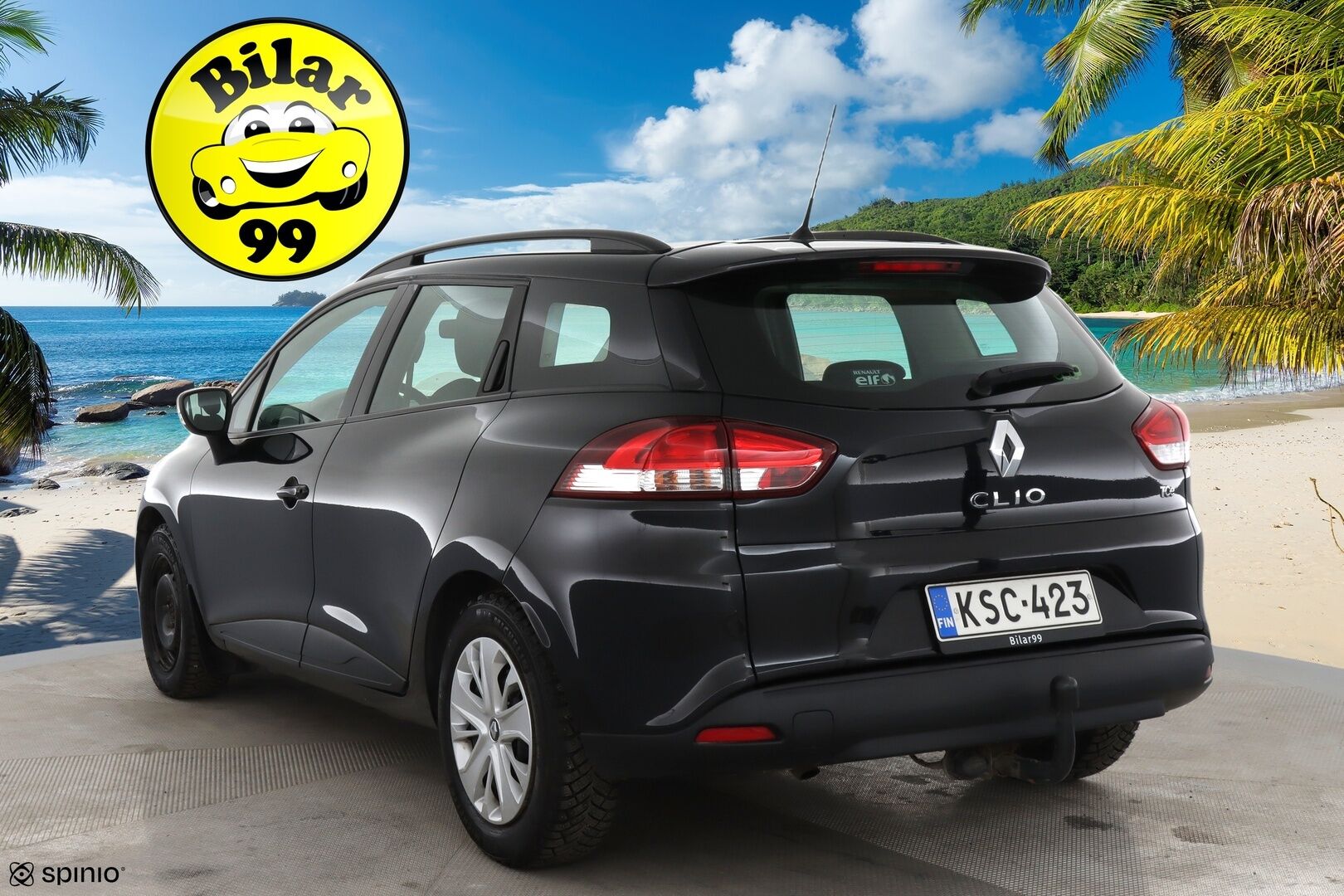 Renault Clio 2016 Sport Tourer Energy TCe 90 S&S Navi Style / Vakkari / Koukku / Navi / Bluetooth - Suomi-Auto / 2x Michelinit / Lohko + sisäp. - HULLUT AVAJAISHULINAT KORKOTARJOUS 3,29 %