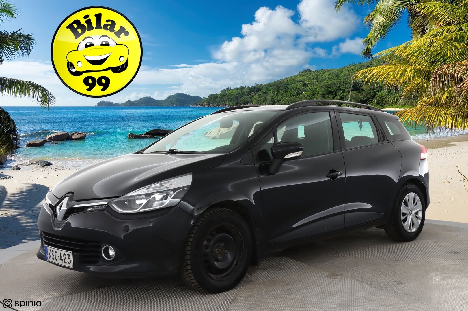 Renault Clio 2016 Sport Tourer Energy TCe 90 S&S Navi Style / Vakkari / Koukku / Navi / Bluetooth - Suomi-Auto / 2x Michelinit / Lohko + sisäp. - HULLUT AVAJAISHULINAT KORKOTARJOUS 3,29 %