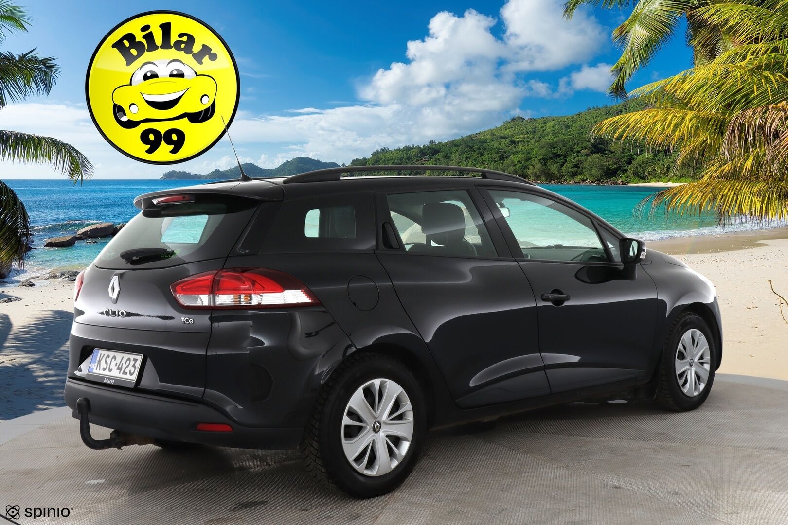 Renault Clio 2016 Sport Tourer Energy TCe 90 S&S Navi Style / Vakkari / Koukku / Navi / Bluetooth - Suomi-Auto / 2x Michelinit / Lohko + sisäp. - HULLUT AVAJAISHULINAT KORKOTARJOUS 3,29 %