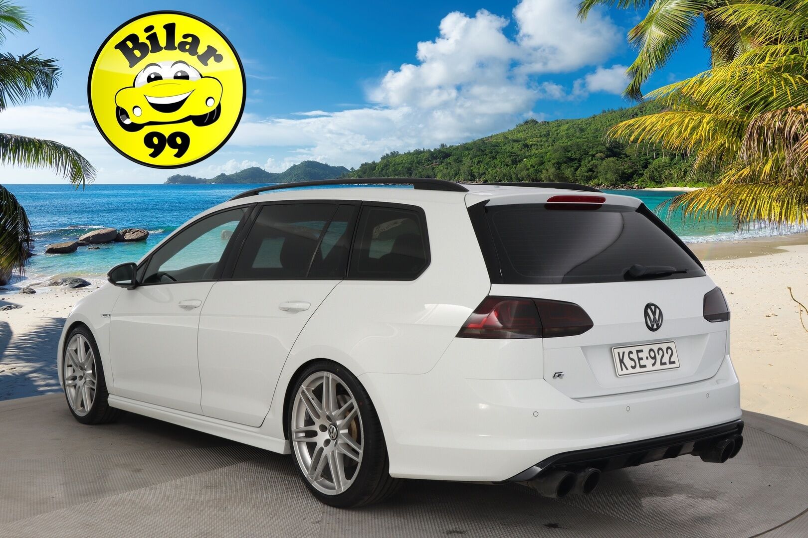 Volkswagen Golf 2016 Variant R 2,0 TSI 221 kW (300 hv) 4MOTION DSG-automaatti Winter Edition*Dynaudio / BC / Vakkari / Keyless* - *2x renkaat/ Tarkka huoltohistoria / Juuri katsatettu*