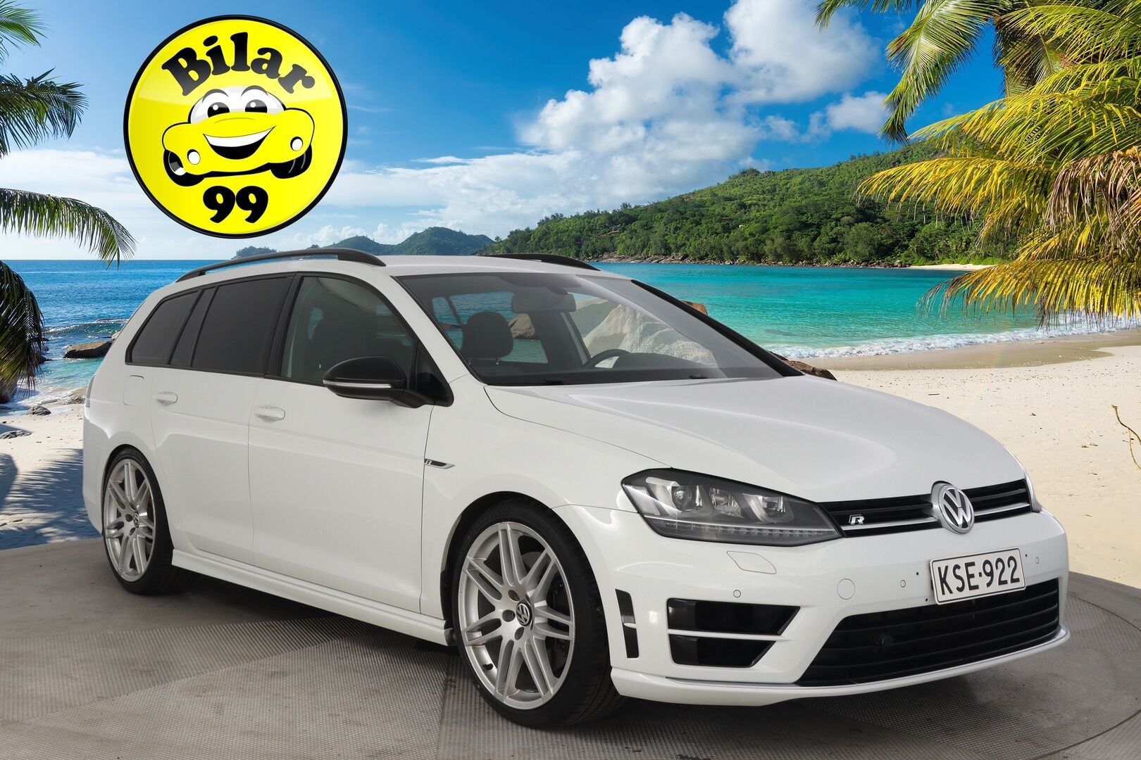 Volkswagen Golf 2016 Variant R 2,0 TSI 221 kW (300 hv) 4MOTION DSG-automaatti Winter Edition*Dynaudio / BC / Vakkari / Keyless* - *2x renkaat/ Tarkka huoltohistoria / Juuri katsatettu*